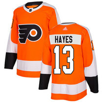 Adidas Philadelphia Flyers #13 Kevin Hayes Orange Home Authentic Stitched NHL jersey