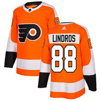 Adidas Philadelphia Flyers #88 Eric Lindros Orange Home Authentic Stitched NHL jersey