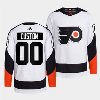 Adidas Philadelphia Flyers Custom 2022-23 Reverse Retro Authentic Stitched NHL jersey
