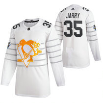 Adidas Pittsburgh Penguins #35 Tristan Jarry White 2020 NHL All-Star Game Jersey