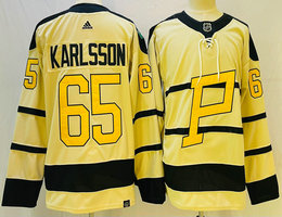 Adidas Pittsburgh Penguins #65 Erik Karlsson 2023 Classic Authentic Stitched NHL jersey