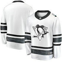 Adidas Pittsburgh Penguins Blank White 2019 NHL All Star Authentic Stitched NHL jersey