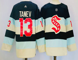 Adidas Seattle Kraken #13 Brandon Tanev Blue 2024 Winter Classic NHL Jersey