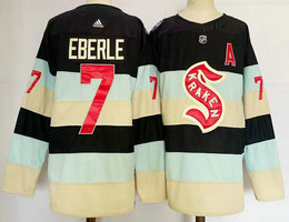 Adidas Seattle Kraken #7 Jordan Eberle Blue 2024 Winter Classic NHL Jersey