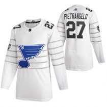 Adidas St. Louis Blues #27 Alex Pietrangelo White 2020 NHL All-Star Game Jersey