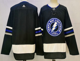 Adidas Tampa Bay Lightning Blank 2024 Black Third Stitched NHL Jersey
