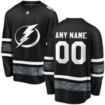 Adidas Tampa Bay Lightning Customized Black 2019 NHL All Star Authentic Stitched NHL jersey