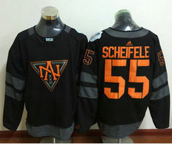 Adidas Team North America #55 Mark Scheifele Black 2016 World Cup Stitched NHL Jersey