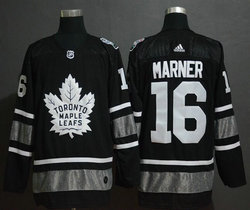 Adidas Toronto Maple Leafs #16 Mitchell Marner Black 2019 NHL All Star Authentic Stitched NHL jersey