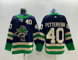 Adidas Vancouver Canucks #40 Elias Pettersson 2022-23 Reverse Retro Authentic Stitched NHL jersey