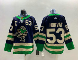 Adidas Vancouver Canucks #53 Bo Horvat 2022-23 Reverse Retro Authentic Stitched NHL jersey