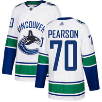 Adidas Vancouver Canucks #70 Tanner Pearson White Authentic Stitched NHL Jerseys