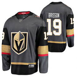 Adidas Vegas Golden Knights #19 Brendan Brisso Black 2020 NHL Draft Authentic Stitched NHL jersey