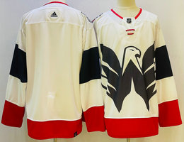 Adidas Washington Capitals Blank White Navy 2023 Stadium Series Authentic Stitched NHL jersey