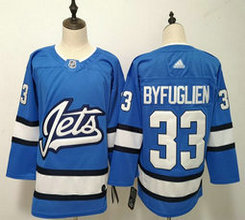 Adidas Winnipeg Jets #33 Dustin Byfuglien Blue Classic Authentic Stitched NHL Jersey