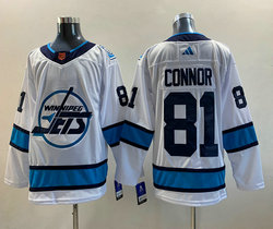 Adidas Winnipeg Jets #81 Kyle Connor 2022-23 Reverse Retro Authentic Stitched NHL jersey