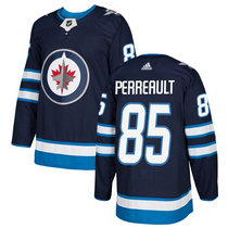 Adidas Winnipeg Jets #85 Mathieu Perreault Navy Blue Authentic Stitched NHL Jerseys