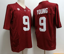 Alabama Crimson Tide #9 Bryce Young Red 2023 F.U.S.E Authentic stitched Football jersey