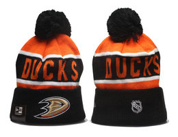 Anaheim Ducks NHL Knit Beanie Hats YP 1.2