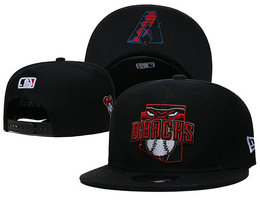 Arizona Diamondbacks MLB Snapbacks Hats YD 001