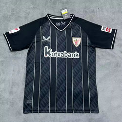 Athletic Bilbao 2023-24 Black Soccer Club Jersey