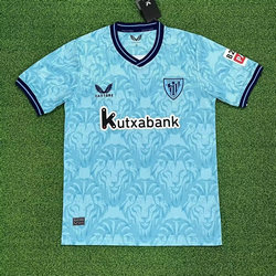 Athletic Bilbao 2023-24 Blue Soccer Club Jersey