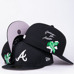 Atlanta Braves MLB Fitted hats LS 1