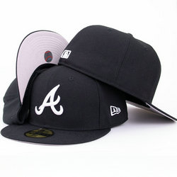 Atlanta Braves MLB Fitted hats LS