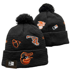 Baltimore Orioles MLB Knit Beanie Hats YD 1