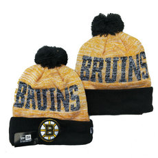 Boston Bruins NHL Knit Beanie Hats YD 4
