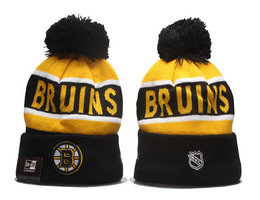Boston Bruins NHL Knit Beanie Hats YP 1.2