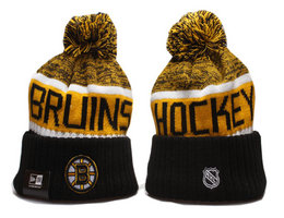 Boston Bruins NHL Knit Beanie Hats YP 1
