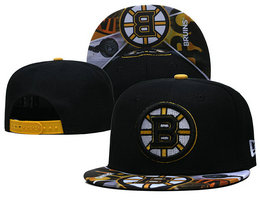 Boston Bruins NHL Snapbacks Hats LH 001