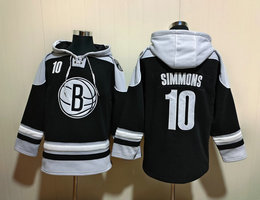 Brooklyn Nets #10 Ben Simmons Stitched Hoodies