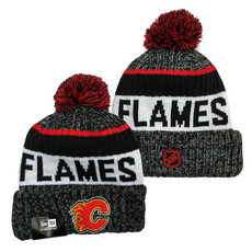 Calgary Flames NHL Knit Beanie Hats YD 2