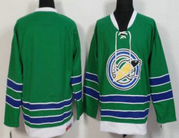 California Golden Seals Blank Green CCM Authentic Stitched NHL jerseys