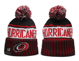 Carolina Hurricanes NHL Knit Beanie Hats YP