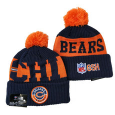 Chicago Bears NFL Knit Beanie Hats YD 18