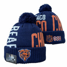 Chicago Bears NFL Knit Beanie Hats YD 3