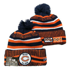 Chicago Bears NFL Knit Beanie Hats YD 5