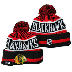 Chicago Blackhawks NHL Knit Beanie Hats YD 3