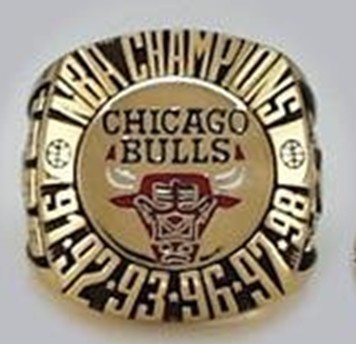 Chicago Bulls NBA Champions Rings