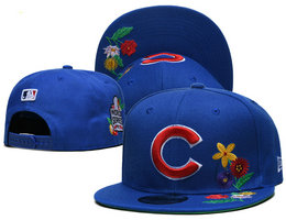 Chicago Cubs MLB Snapbacks Hats TX 003