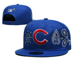 Chicago Cubs MLB Snapbacks Hats YD 01