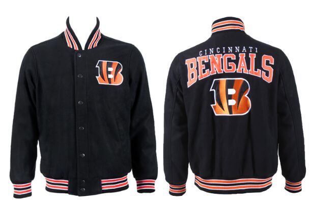 Cincinnati Bengals Football Stitched NFL Wool Jacket