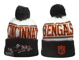 Cincinnati Bengals NFL Knit Beanie Hats YP 1
