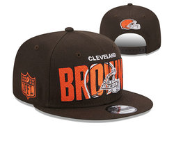 Cleveland Browns NFL Snapbacks Hats YD 4