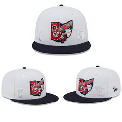 Cleveland Indians MLB Snapbacks Hats TX 003