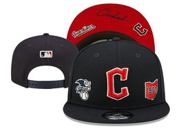Cleveland Indians MLB Snapbacks Hats YD 2023
