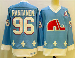 Colorado Avalanche #96 Mikko Rantanen Blue Authentic Stitched NHL Jersey